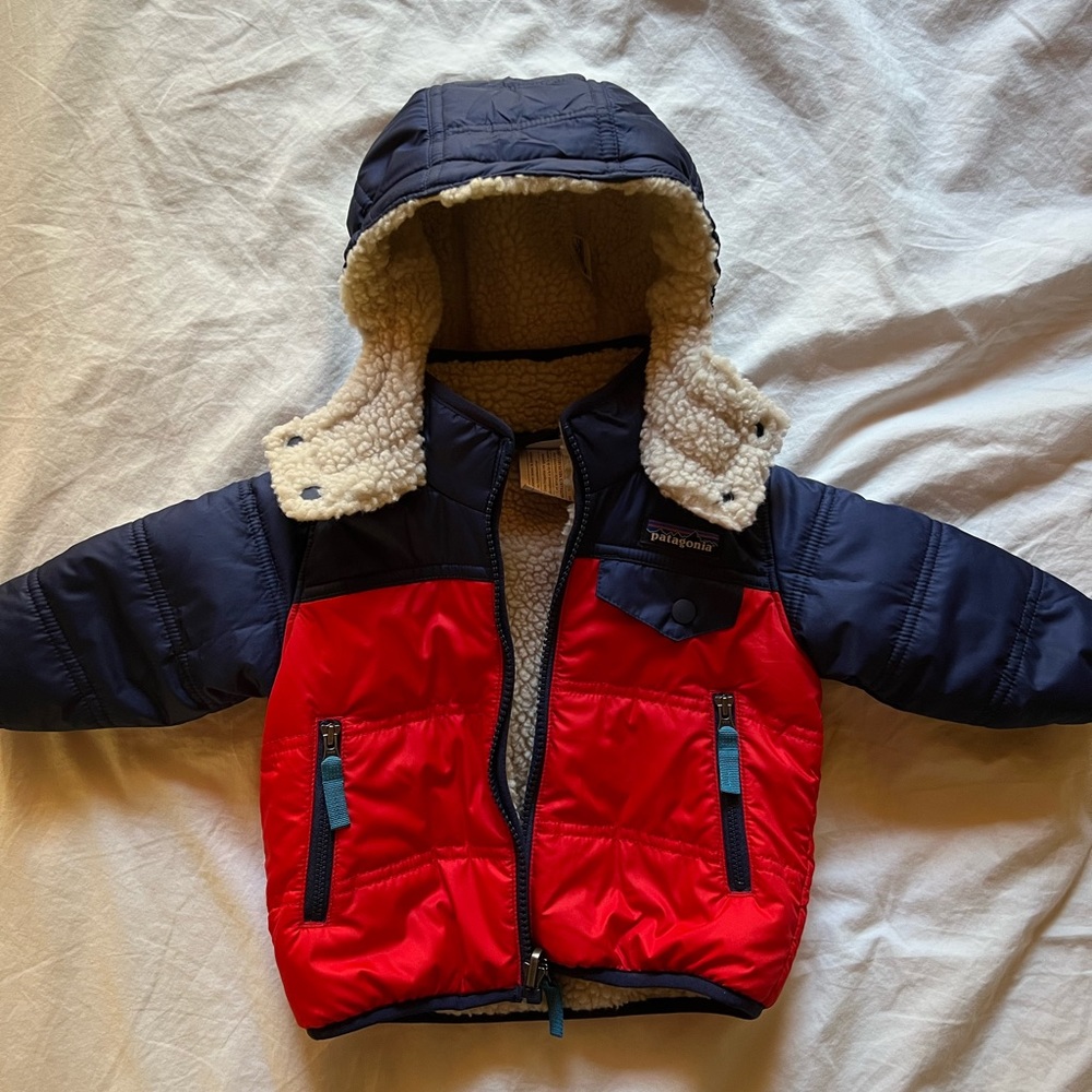 Brand New Patagonia Tribble Reversible Baby Jacket